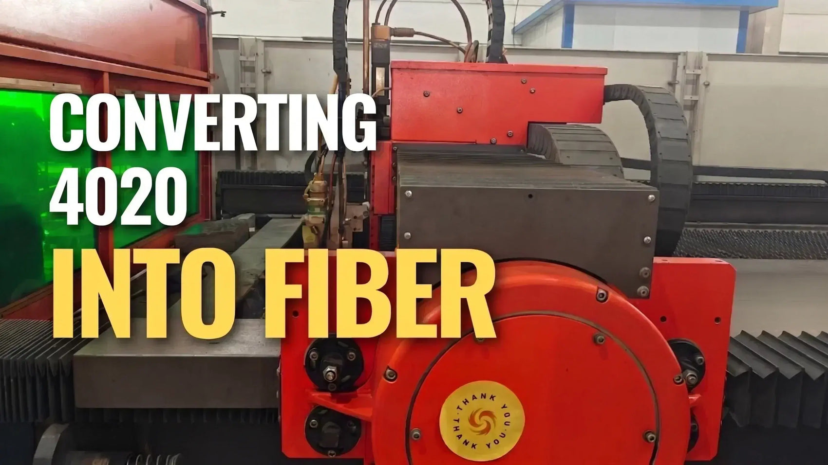 Transforming a 4020 CO2 Laser Cutter into a 6000W Fiber Laser Cutter