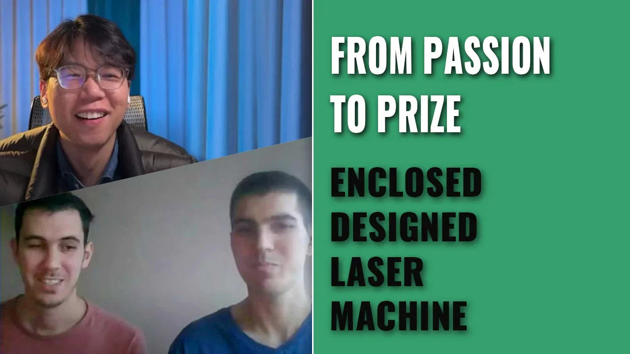 From Passion to Prize: Farkas' Journey with an Enclosed Designed Laser Machine