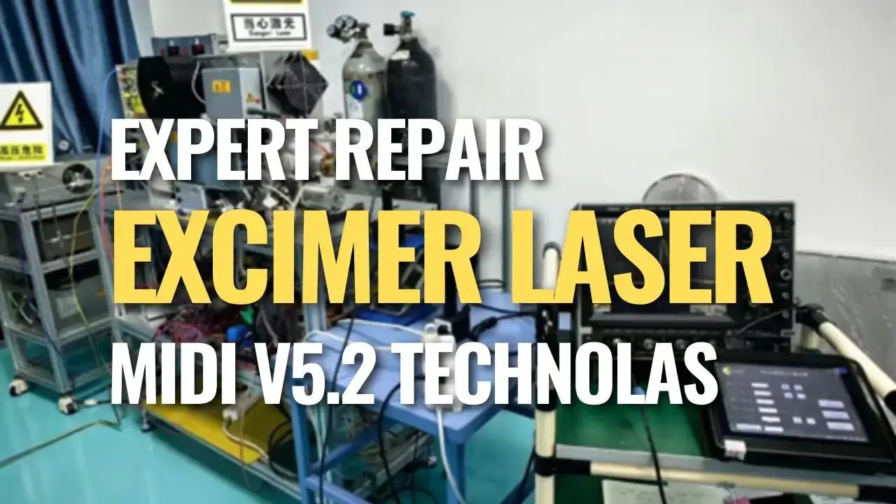 Reviving Precision: The MIDI V5.2 Technolas Excimer Laser Repair JourneyIn April 2024, we expertly restored the MIDI V5.2 Technolas Excimer Laser to superior performance levels. Our comprehensive repairs included detailed system inspections, meticulous co