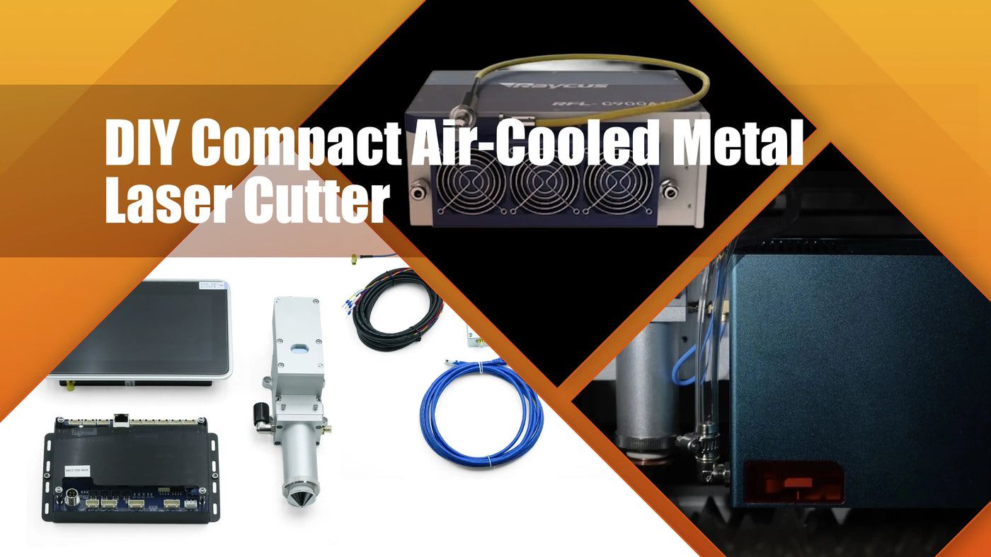 DIY Small-Format Metal Laser Cutter: A Compact Air-Cooled Solution with Au3tech