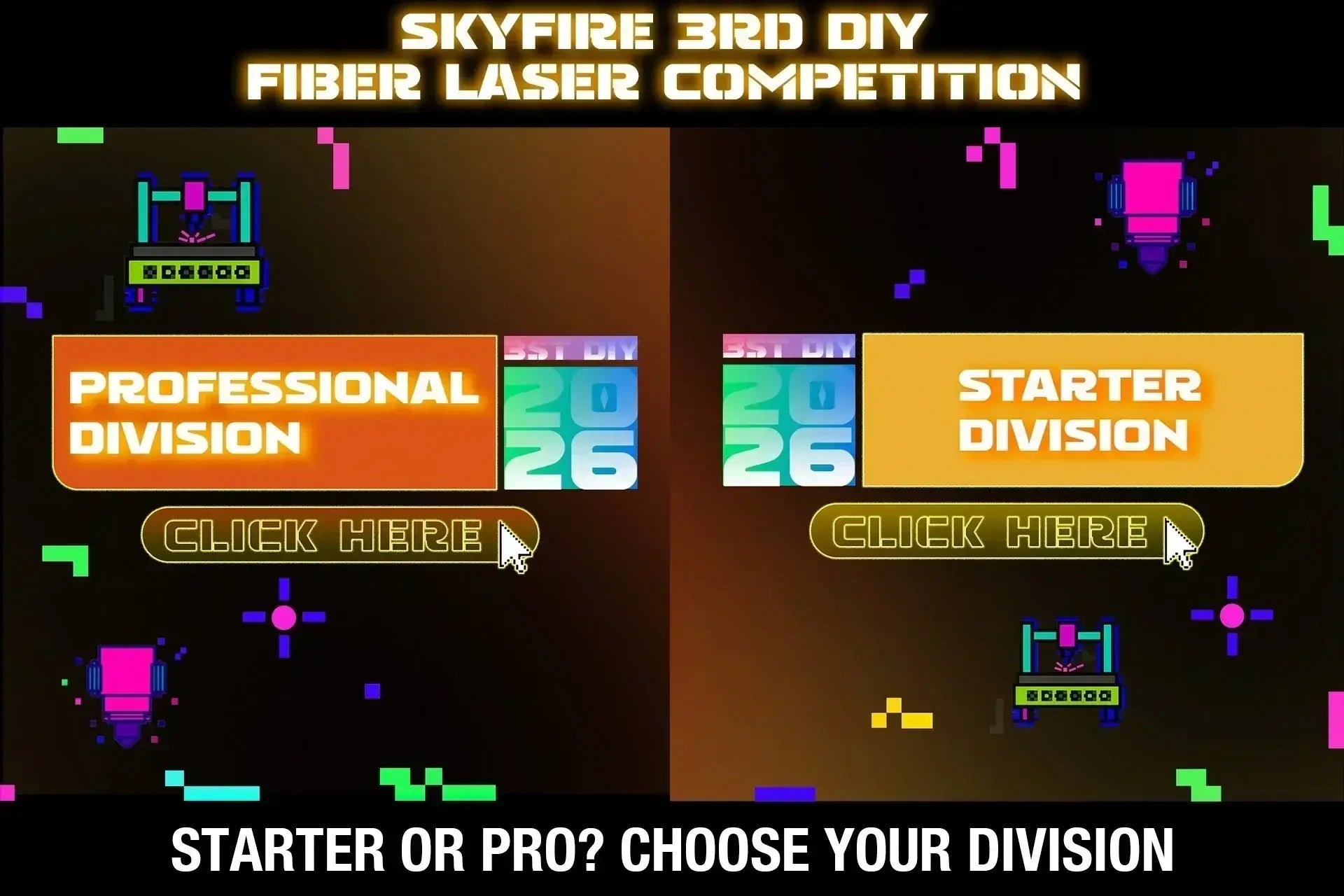 SkyFire DIY competition guide: Choose Your Ideal Level – Sky Fire Laser