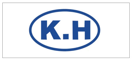 K.H. logo representing Kaihe Machinery, reflecting quality and innovation in machinery solutions.