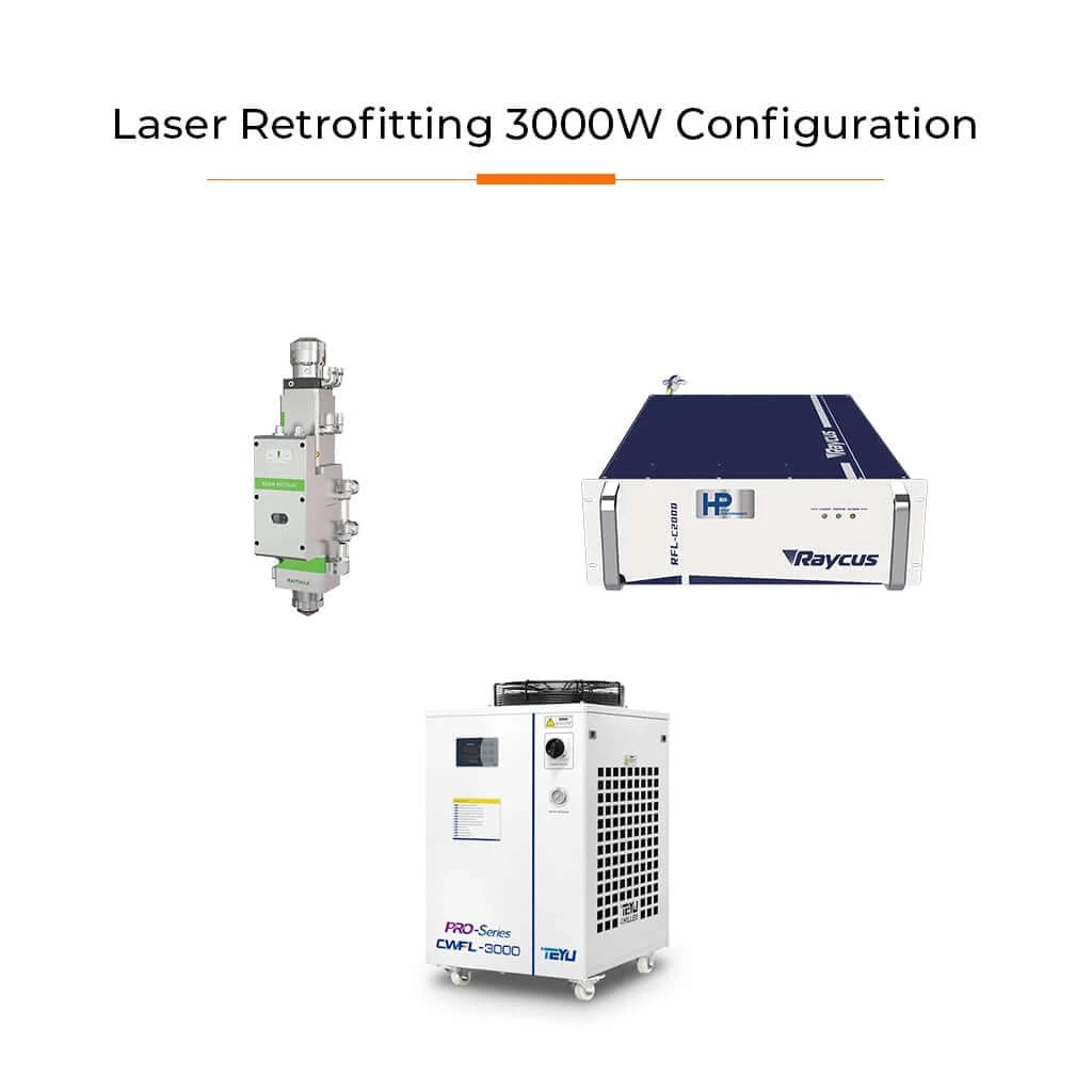 Laser Retrofitting 3000W Configuration 