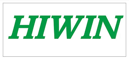 HIWIN logo representing a leader in ball screws and motion control components manufacturing.