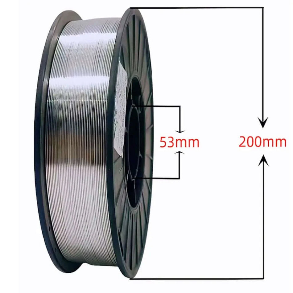High-Performance Aluminum Welding Wire Spool with Dimensions 53mm x 200mm for Enhanced Welding Projects