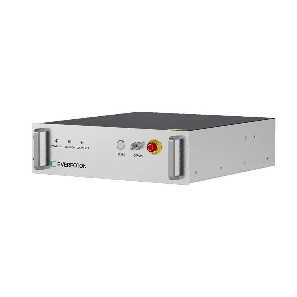 Everfoton CW Fiber Laser Source, compact design with high efficiency and safety features, perfect for various applications.