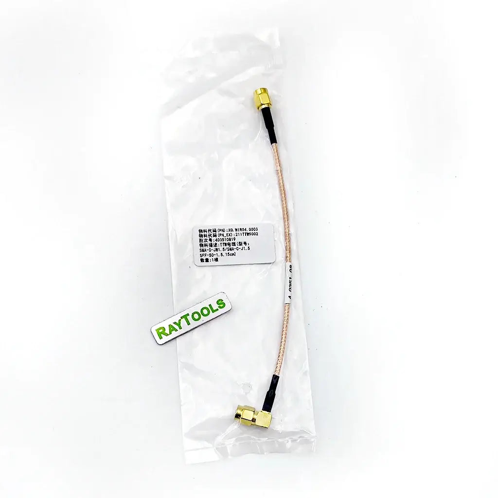 Raytools AX3000T laser cutting control cable in packaging for tube and sheet machines.