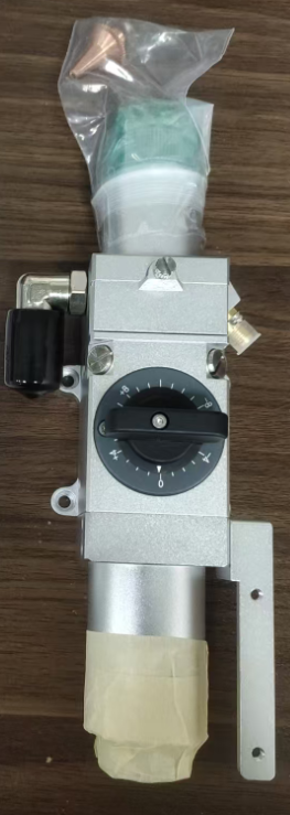 A50M & MCC200 Control Card air-cooled laser cutting head showing control features and design.