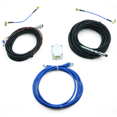 Au3tech laser cutting head & system cables and connectors for efficient laser cutting operations.