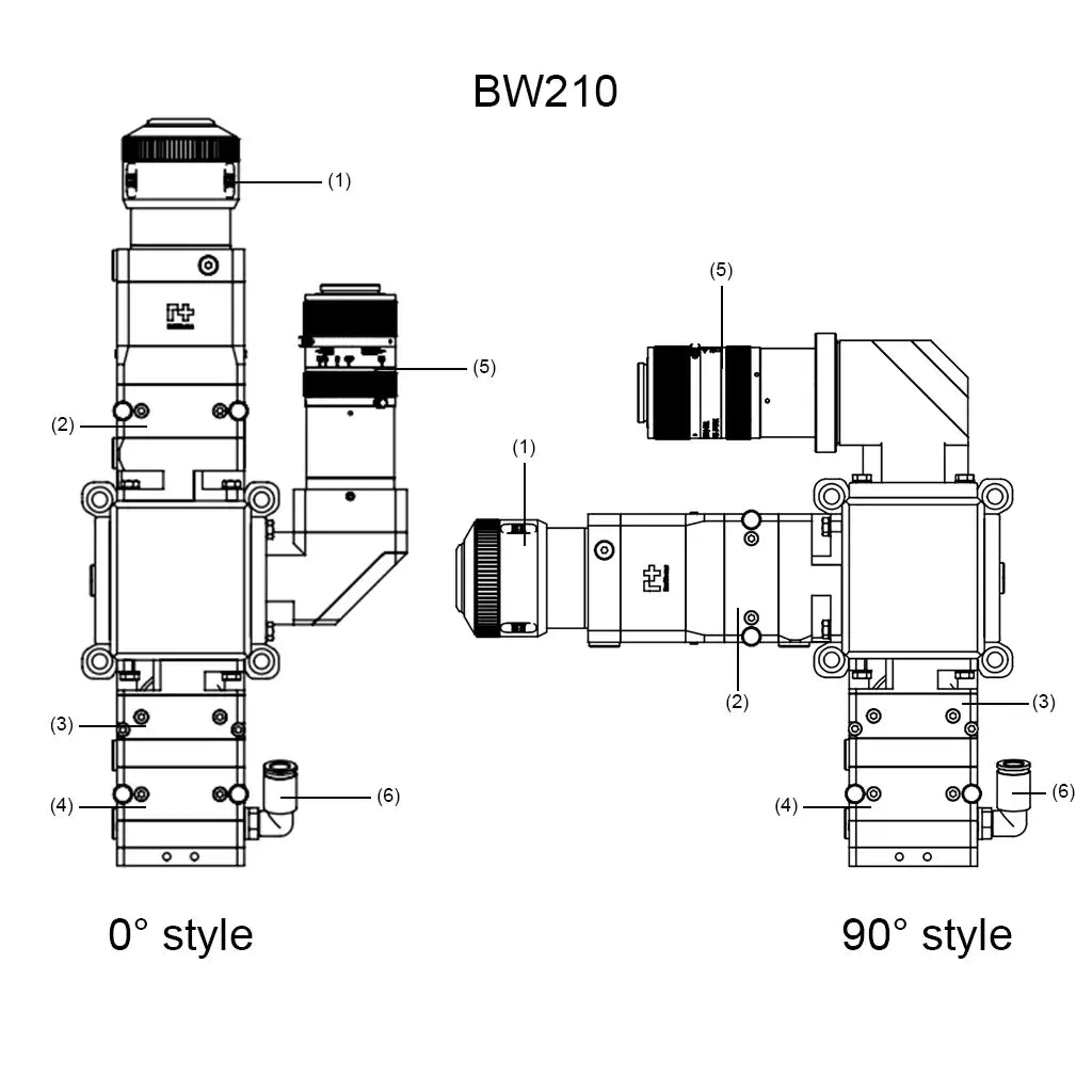 BW210 appearance diagram