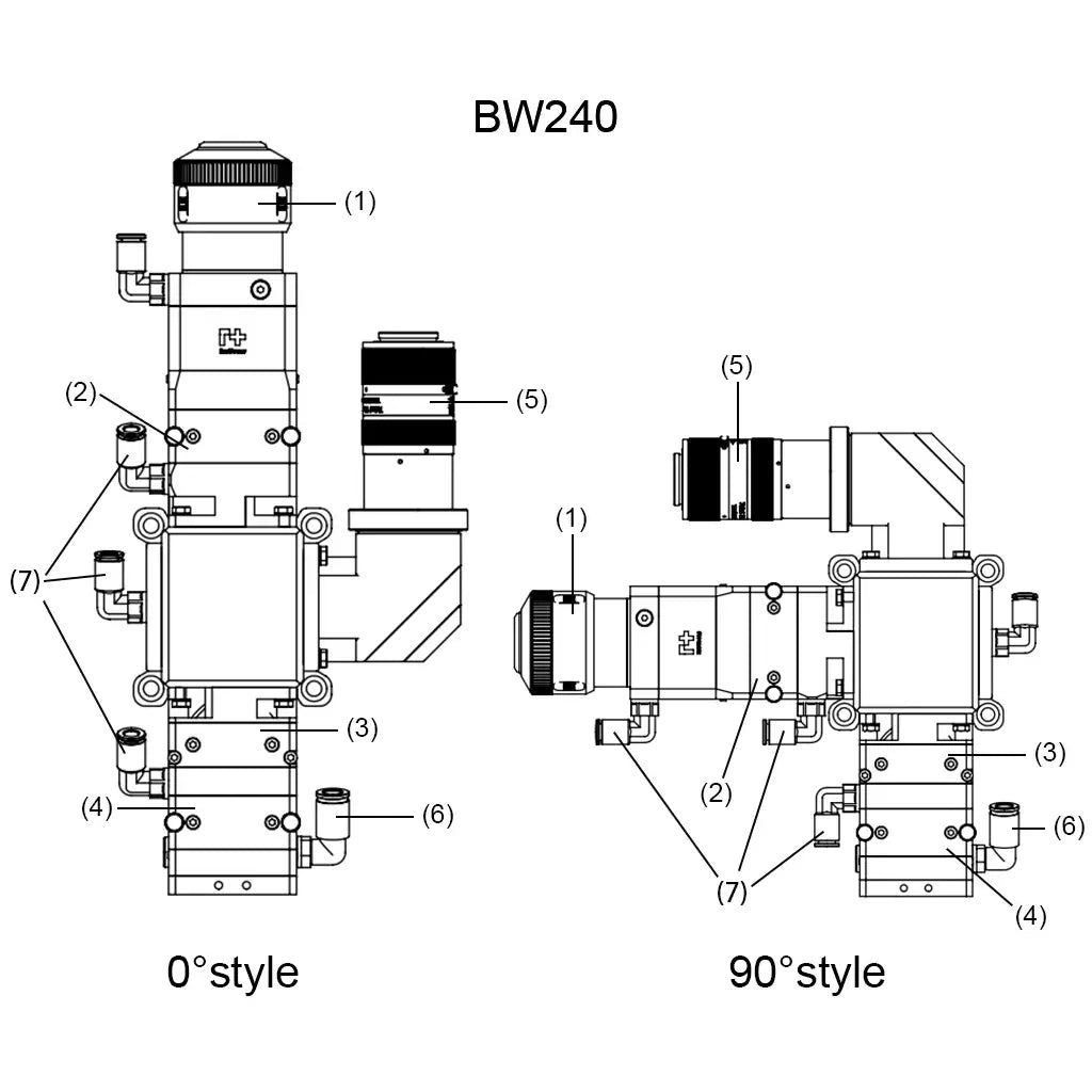 BW240 appearance diagram