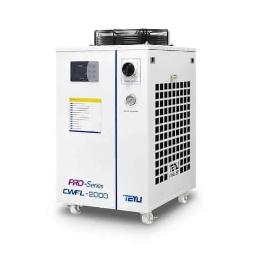 A industrial water chiller for DPSS, fiber, Co2 lasers – Endurance Lasers