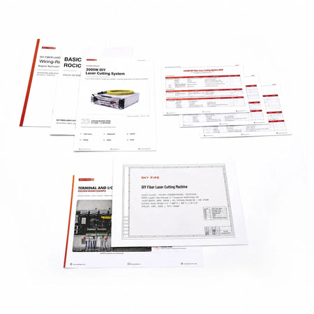2000W DIY Core Kit technical-document bundle - document layout preview