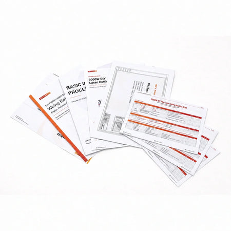 3000W DIY Core Kit technical-document bundle - spread preview