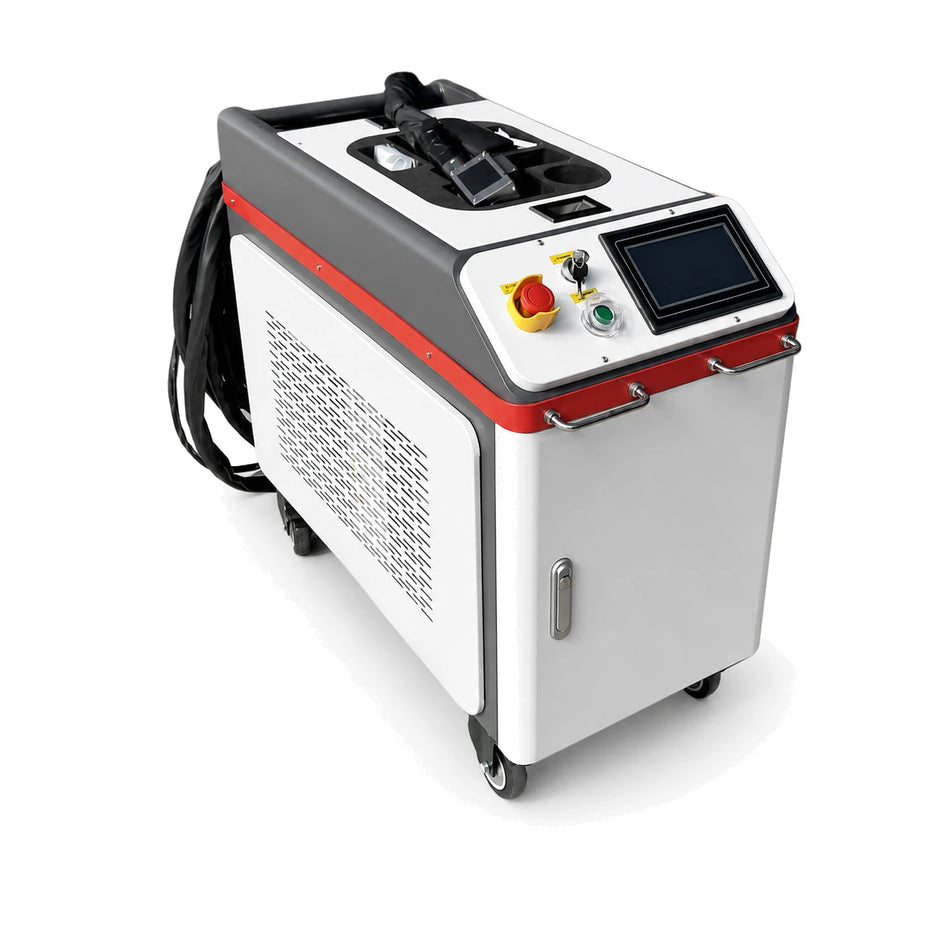 Μηχάνημα καθαρισμού με παλμικό λέιζερ 500 W, υδρόψυκτο, σε καμπίνα | GY-FLC500M