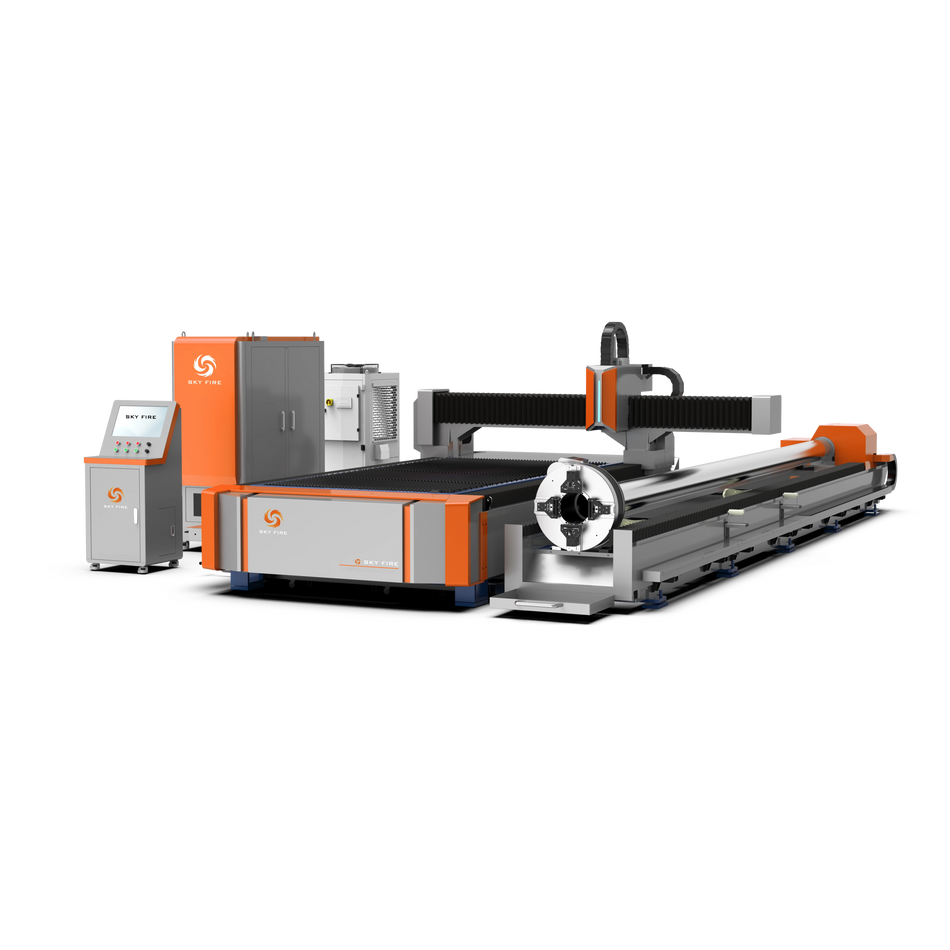 SF-DuoCut 2-in-1 Sheet & Tube Fiber Laser Cutting Machine for Metal Fabrication