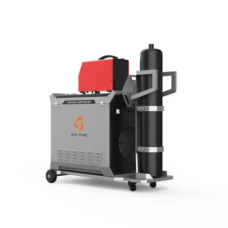 SF-Mobile WeldStar Laser Welding Machine with Air-Cooled System and Compact Design for Versatile Applications.