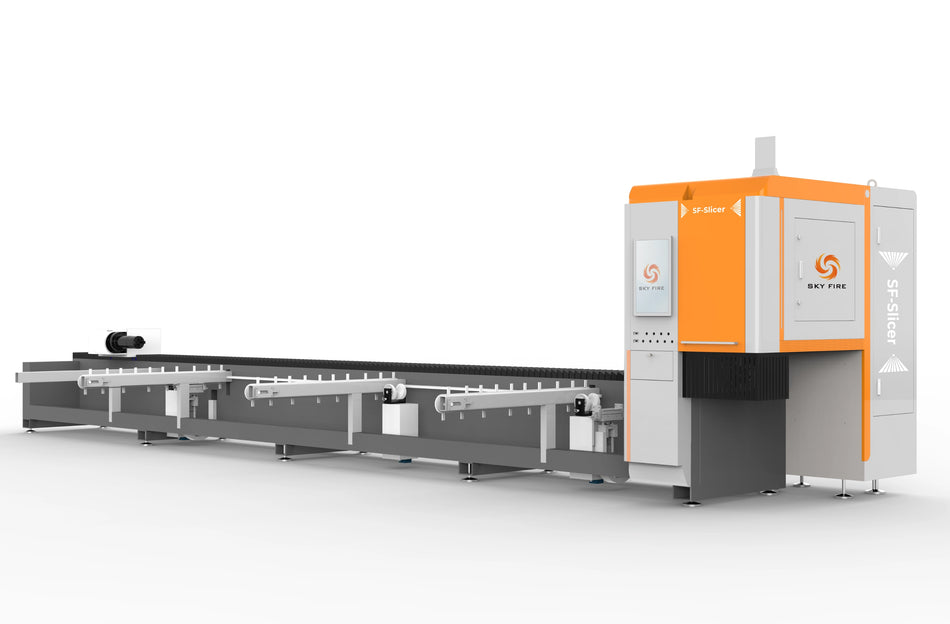 3KW Metal Tube Fiber Laser Cutting Machine-SF-Slicer