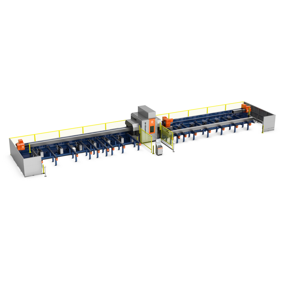 SF-SlicerHD Heavy-Duty Fiber Laser Tube Cutting Machine for Large Pipes & Structural Profiles