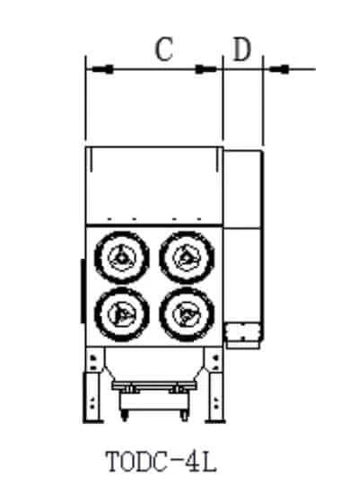 TOPSINN TODC-L: Laser Cutting Dust Collector