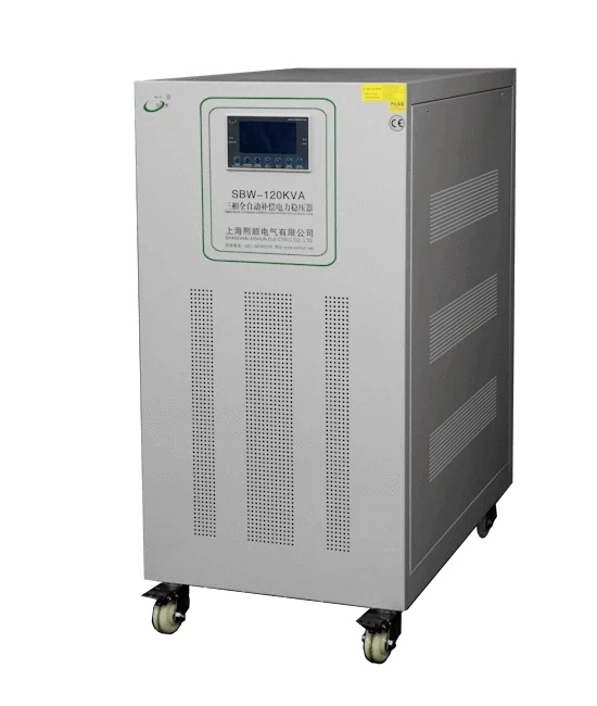 High-Power Three-Phase Compensated AC Voltage Stabilizers|SF-SBW SeriesIndustrial power stabilizers: Versatile, efficient for various sectors, ideal for heavy loads, compact design, perfect for precision and heavy-duty applications. Machine IN STOCK.