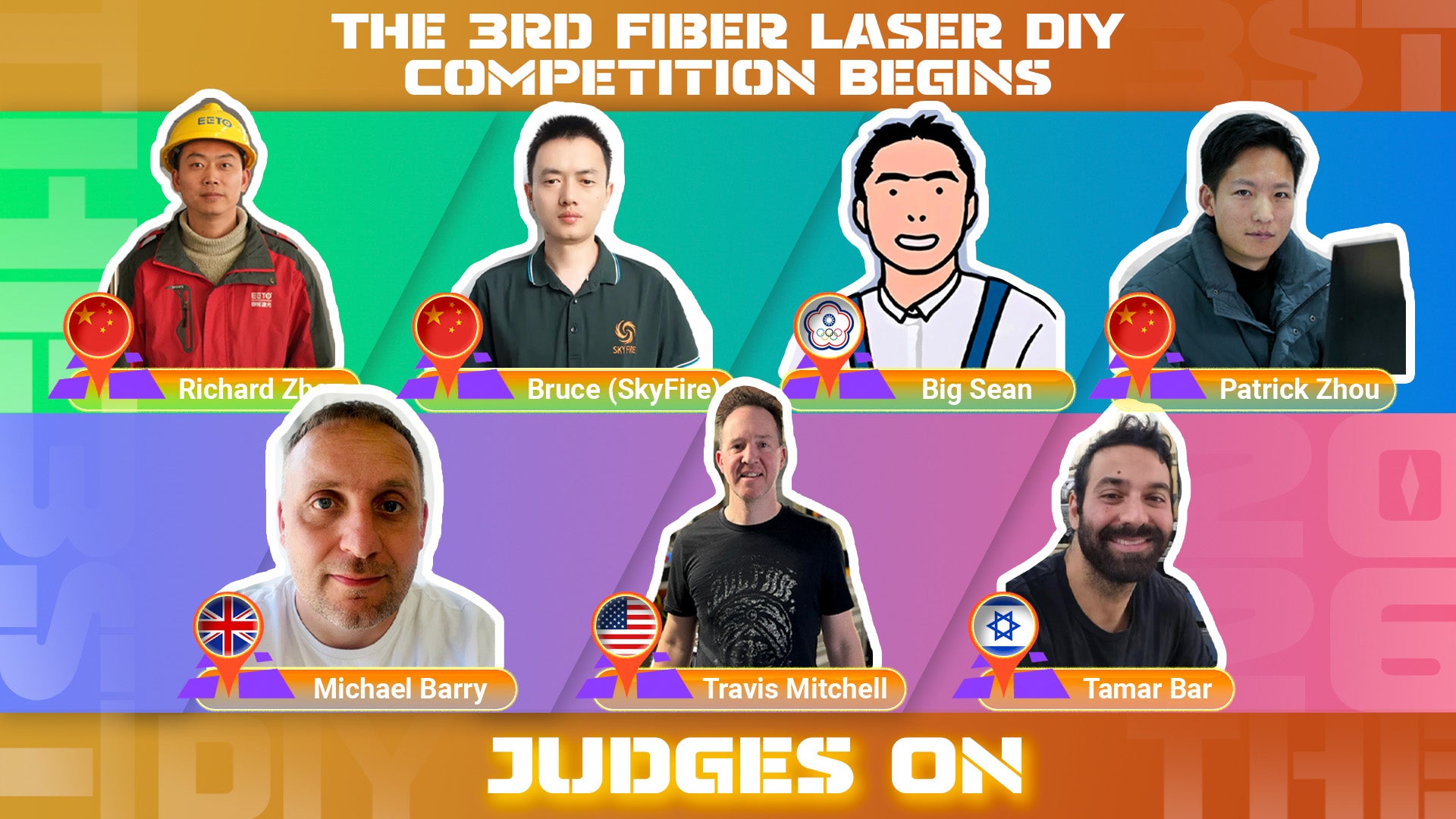 Laad video: Wereldwijde Makers &amp; Juryleden Verenigen Zich — De 3e Doe-Het-Zelf Vezellaserwedstrijd Begint