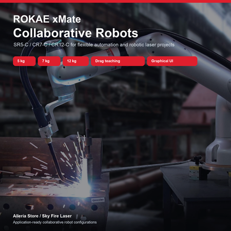ROKAE xMate collaborative robot welding automation hero image
