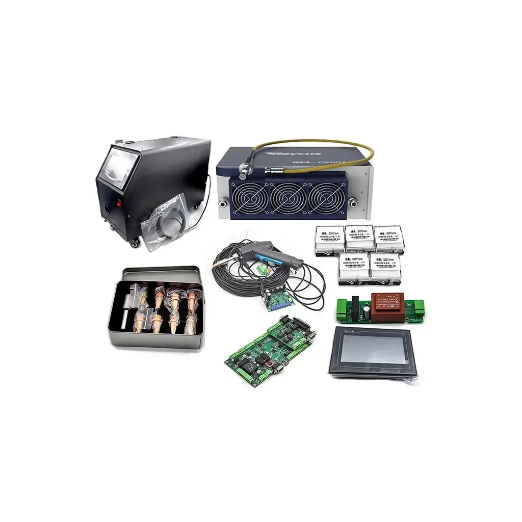 Raycus Air-cooling Laser Welding System with Handheld Welding Head and Components for Precision Welding and Efficiency