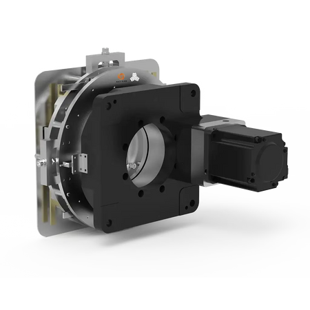 Manual chuck for DIY laser tube cutting by Sky Fire x Travis Mitchell, ideal for projects with tubes 10-120mm in diameter.