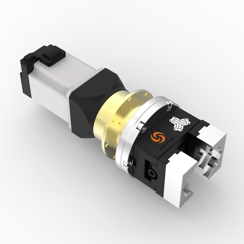 Sky Fire x Travis Mitchell manual chuck for DIY laser tube cutting projects, 10-120mm diameter, compact and precise design.