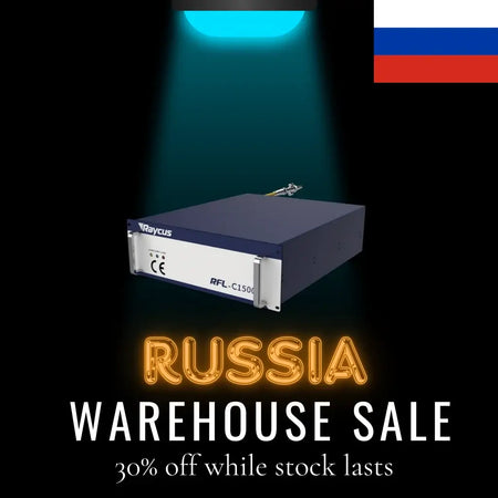 "Used Raycus Laser Source on Sale in Russia Warehouse, 30% Off While Stock Lasts"