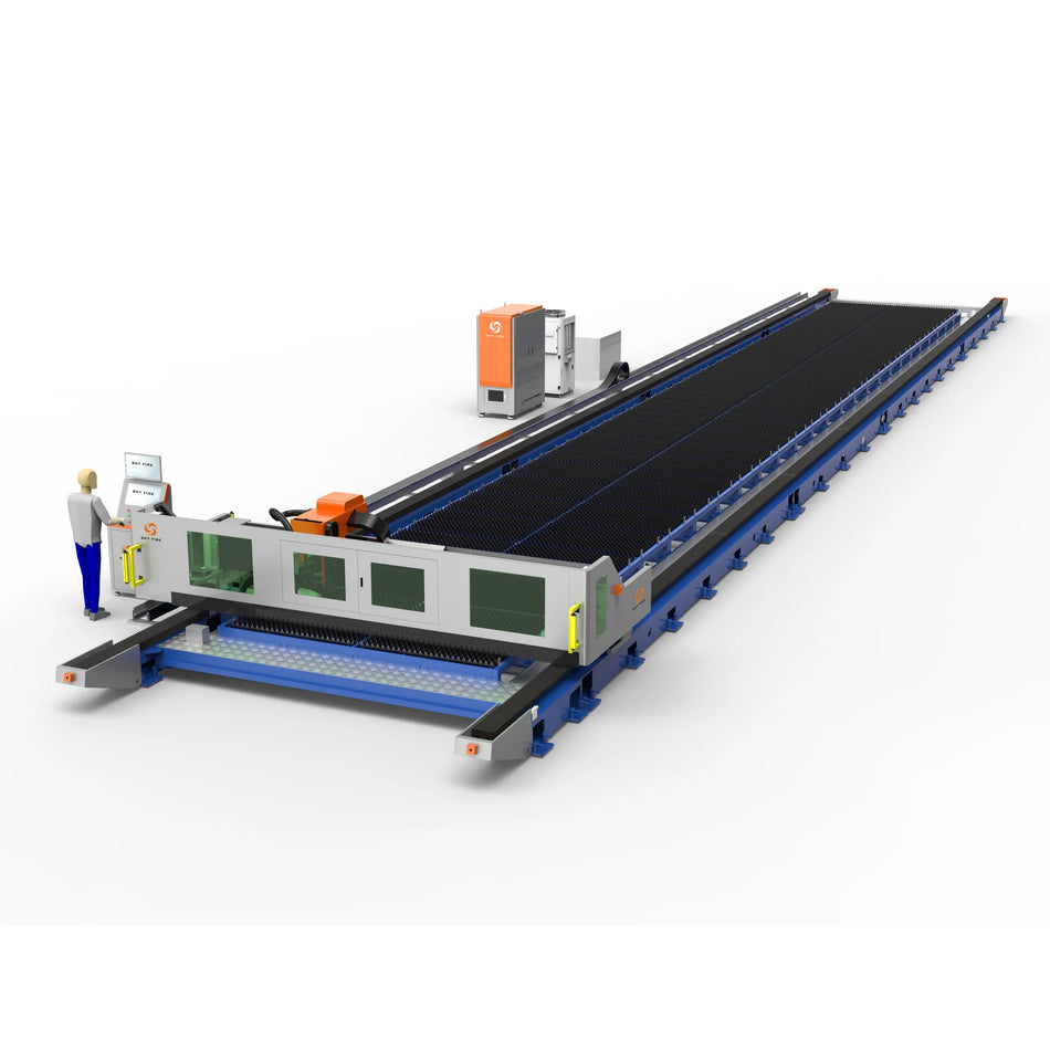 SF-Titan Fiber Laser Cutting Machine for Large-Format and Thick-Plate Processing