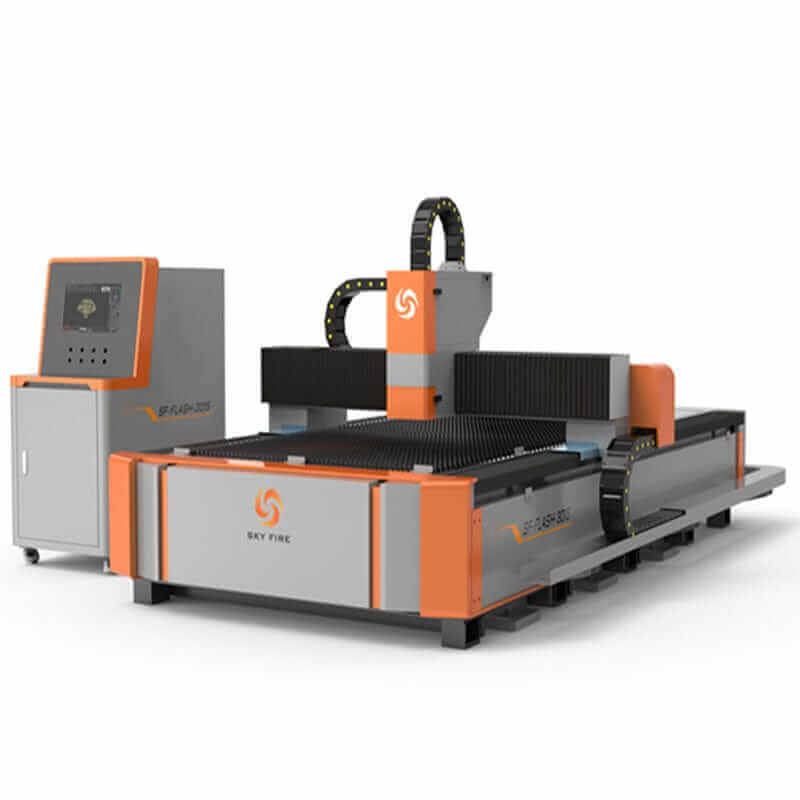 Small Flash Cutter แหล่งเลเซอร์ไฟเบอร์ SF-FLASH 3000W | Sky Fire Laser